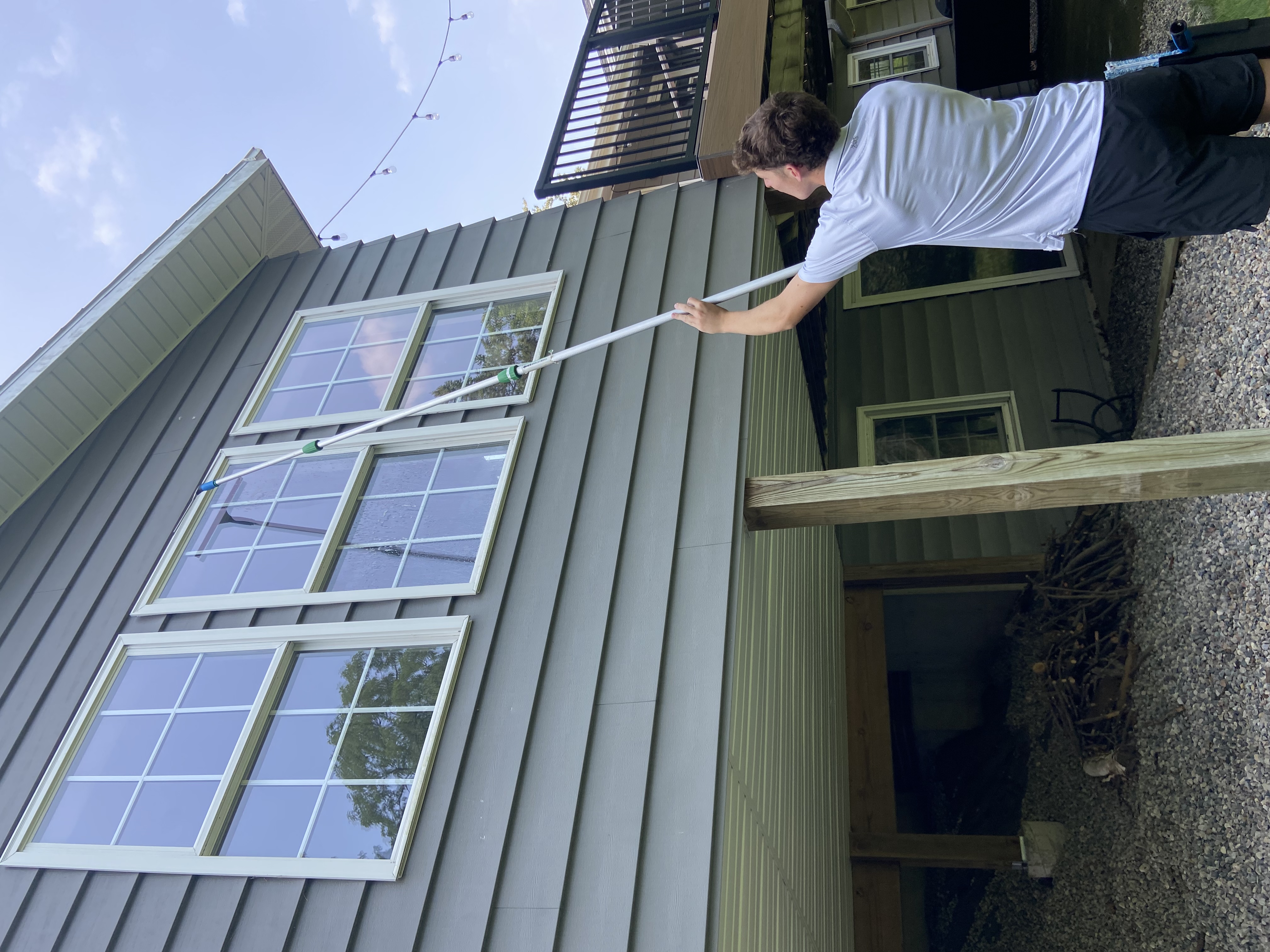 Quality window cleaning technique